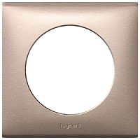 Рамка универсальная Legrand Celiane 1-м. металл слюда картинка